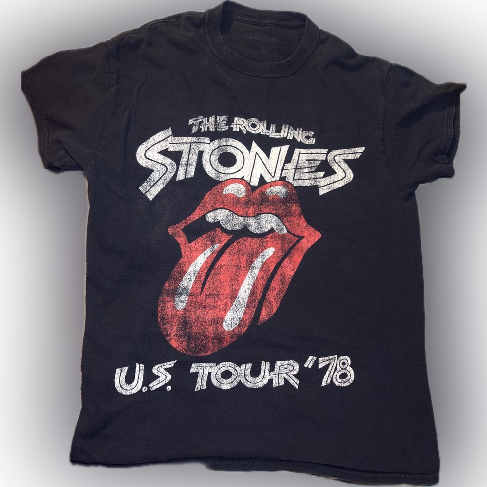 The Rolling Stones Medium Black Graphic T-Shirt